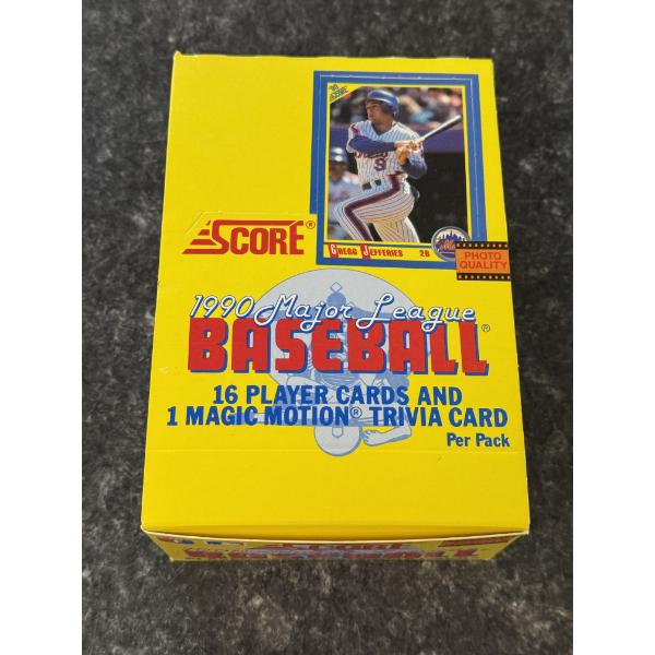 1990 Score Opened Major League Baseball Cards  - 36 Packs - Great Condition