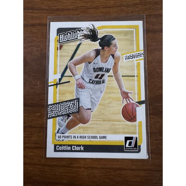 2024 Donruss Caitlin Clark Rookie Basketball Card - Exceptional Condition