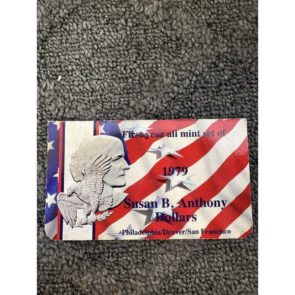 1979 Susan B. Anthony Dollar Set
