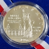 Image 3 : 1986-P US Ellis Island Statue of Liberty Commemorative 90% Silver Uncirculated Dollar in OG Box