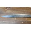 Image 8 : Vintage Sword With 20" Etched Blade With Lion Head Handle & Velvet Sheath 