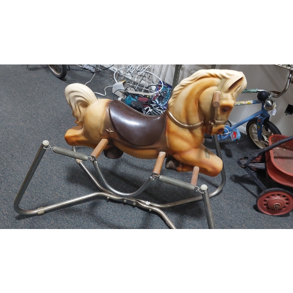 Vintage Child Rocking Horse - Spring Version - Fantastic Condition - See Pics