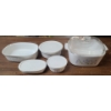 Image 1 : 5 Pc Corning Ware Stoneware Baking Dishes