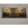 Image 1 : National Currency $10 Bismarck, North Dakota .999 Gold Foil Note In Holder - Mint Condition