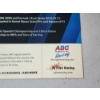 Image 3 : Carlos Munoz Signed ABC Supply Co. Chevy Dallara Indy Car Postcard