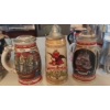Image 4 : Collection Of 7 Anheuser Busch Beer Steins Plus Extras As Shown