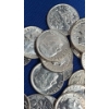 Image 2 : 1963 Roosevelt 90% Silver Dimes - Face Value: $3.00