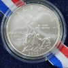 Image 2 : 2005-P United States 90% Silver Marines Dollar in Original Mint Box ~ BRILLIANT MINT CONDITION!