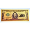 Image 1 : 1934 US "$500 " Gold Foil Note - PURE 24k (.999) Gold Foil They weigh approximately 3 - 4 grams