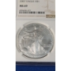 Image 2 : 2007 NGC MS 69 1 oz .999 Fine Silver American Eagle