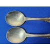 Image 3 : 2 - Gorham Melrose Sterling Silver Spoons - TW: 83.8g