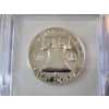 Image 4 : ICG GRADED PR67 1956 90% Silver Franklin Half Dollar Type 2 Rev. 