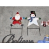 Image 3 : Lot of (5) Outdoor Christmas/Holiday Metal Signs/Stakes - See Photos/Description for Details! 