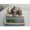 Image 7 : Sterling Silver Candlestick Holders - Condition as Shown - Total Weight: 75.8g