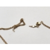 Image 5 : 10K Yellow Gold Small Ring and Broken 10K Necklace - TW: 1.1g