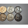 Image 4 : Assorted Years Silver Franklin Half Dollar Face Value: $5.00