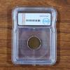 Image 3 : ICG Brilliant Uncirculated "New Jersey Hoard" Blank Penny Planchet SIGNED By Skip Fazzari 