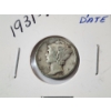 Image 2 : *KEY DATE* 1931-D Mercury Dime 90% Silver ~ W/ Lower Mintage of 1.2 Million ~ HARDER TO FIND!