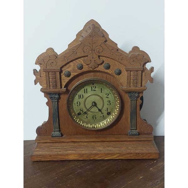 Antique Seth Thomas Small Gingerbread Counter Clock- Working Condition