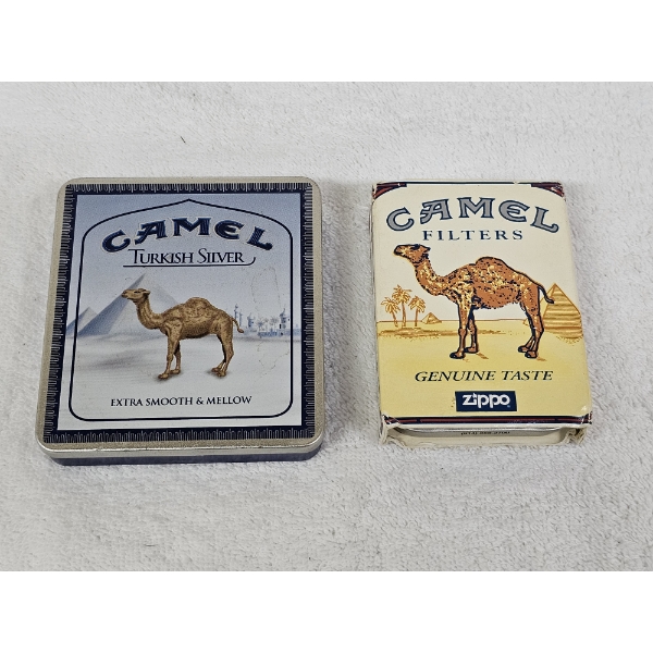 Lot of Two Camel (Cigarette Brand) Themed Items