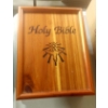 Image 1 : New Holy Bible Set With Cedar Case