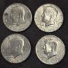 Image 1 : (4) Kennedy Half Dollars