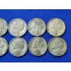 Image 3 : x10 Assorted Years Jefferson Wartime Nickels FV: $0.50
