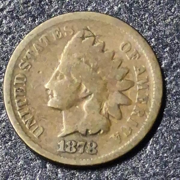 1878 iNDIAN HEAD CENT (1c) - see pics