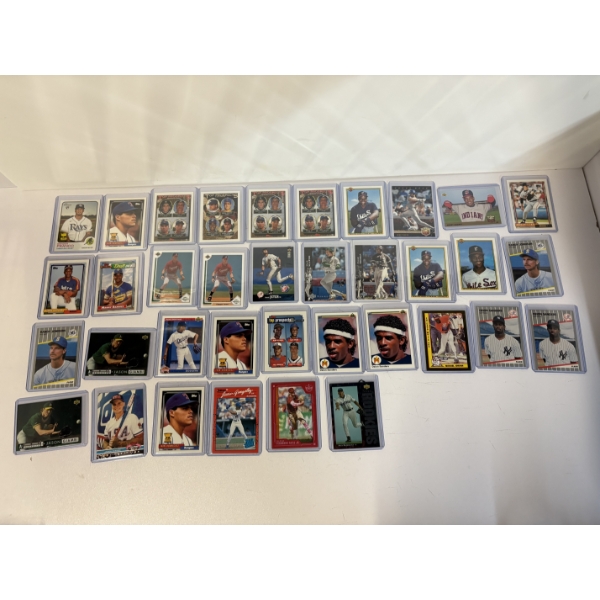 Topps Baseball Cards - 1990's Cards - Set of 36 Cards