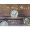 Image 10 : Two U.S. Silver Dime Displays - First & Last Mercury Silver Dime & Ultimate Silver Dime Collection