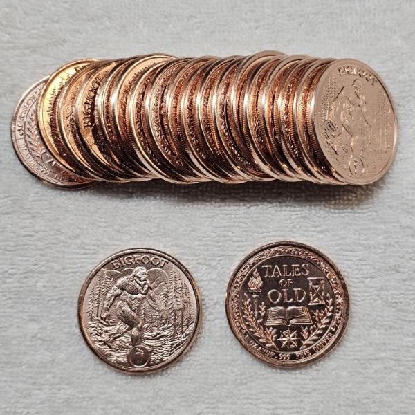 Full Tube (20) of 1oz. Bigfoot .999 Fine Copper Rounds