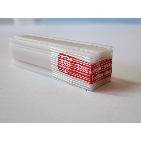 Sealed Tube of Uncirculated U.S. 2010 Lincoln Shield Cents - Denver Mint 