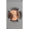 Image 2 : NGC 2020 Brilliant Uncirculated Lincoln Cent With Mint Error Struck Off Center NE Error Collection