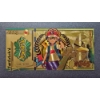 Image 1 : .999 GOLD FOIL JAPANESE ANIME' "FARFETCH'D" POKEMON NOTE - IN PROTECTIVE SLEEVE