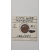 Image 1 : 1863 "Beware" Patriotic Civil War Token