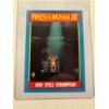 Image 1 : 1987 Topps Hulk Hogan Wrestle Mania III Wrestling Card - Mint Condition