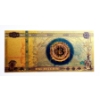 Image 2 : ONE "BITCOIN" Gold Foil Note - 24k (.999) Gold Foil They weigh approximately 3 - 4 grams