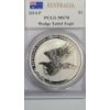 Image 2 : PCGS 2014-P MS70 1 Oz 999 Silver Australian Wedge Tailed Eagle Coin Signed By John M. Mercanti 