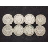 Image 1 : $4.00 Face Value in 90% Silver Barber Half Dollars - Assorted Conditions!