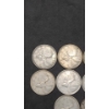 Image 3 : (11) Assorted Years Canadian 80% Silver 25 Cent Coins 