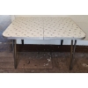 Image 1 : Aluminum Table - 1950s/1960s - 47x36x29