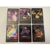 Image 1 : 6 - 1995 - 1999 Pokemon Black Gold Foil Special Edition Trading Cards - All Mint Condition