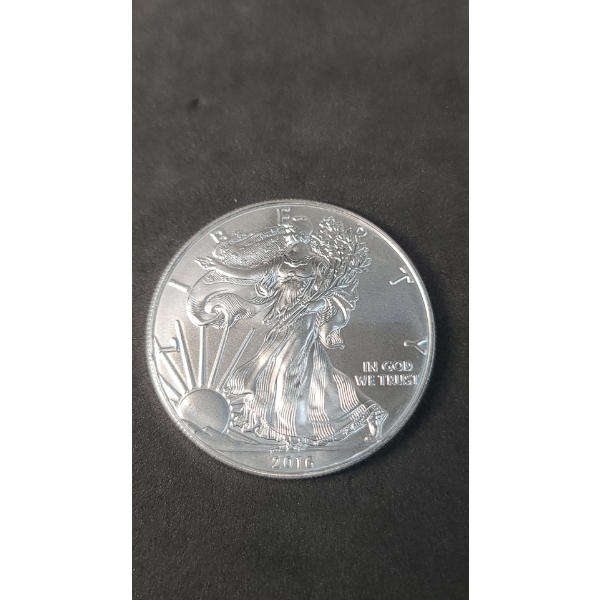 2016 American Eagle 1 Oz 99.9% Fine Silver Dollar