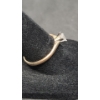 Image 2 : Women's 14K Gold Diamond Ring -Size 8 - Total Weight: 2.2g