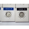 Image 9 : x15 Assorted Years 90% Silver Mercury Dimes FV: $1.50