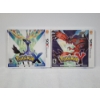 Image 1 : Two EMPTY Pokemon Nintendo 3DS Original Video Game Cases ~ Pokemon X & Y ~ NO GAME CARTRIDGE PRESENT