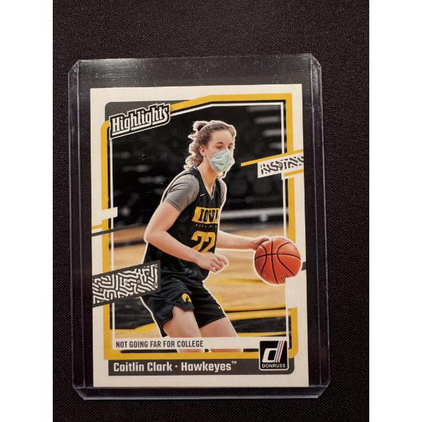 2024 Donruss Panini Caitlin Clark Basketball Rookie Card - Mint Condition - Exceptional Card