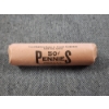 Image 1 : Unsearched, Uncounted & Unverified Fifty Cent Roll of 1943 United States Steel Wheat Pennies