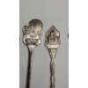 Image 5 : (6) Silverplated Souvenir Spoons - Weight: 106.5g 
