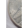 Image 3 : United States 1923-S 90% Silver Peace Dollar In Coin Protector - AU Condition